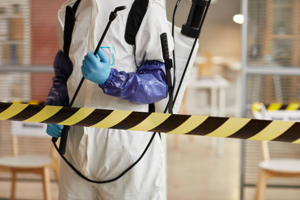 Professional Biohazard Cleanup technician working in Garretson, SD